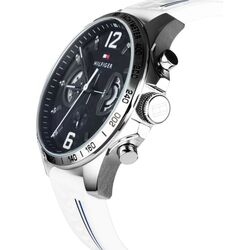 Ceas de mana Tommy Hilfiger Decker 1791475 (White/Silver) Thumb