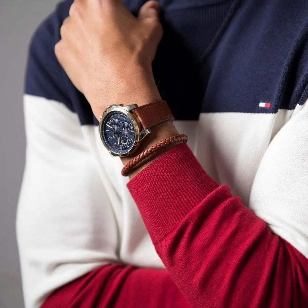 Наручные часы Tommy Hilfiger Decker 1791561 (Brown/Gold) - 3