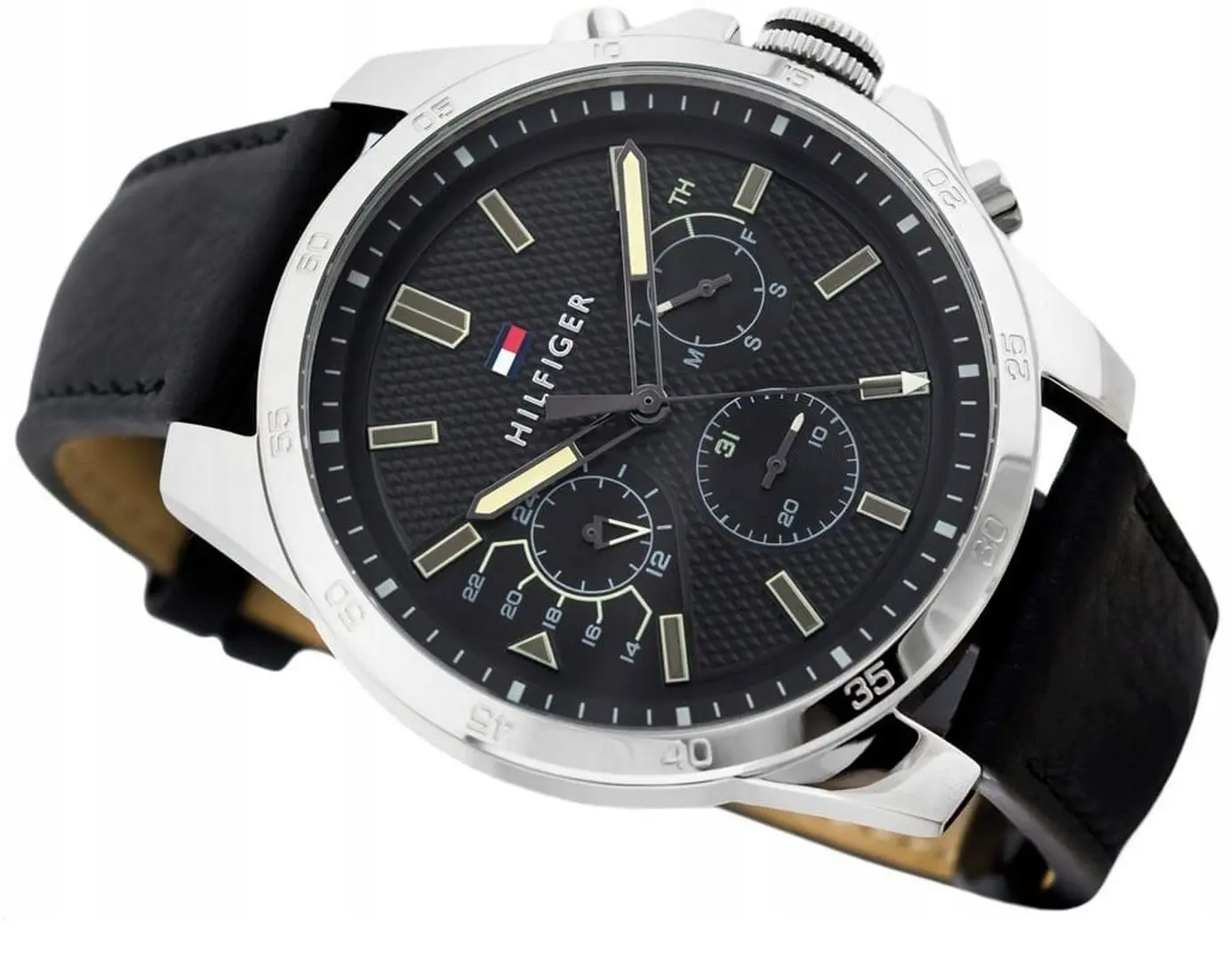 Наручные часы Tommy Hilfiger Decker 1791563 (Black/Silver) - 2