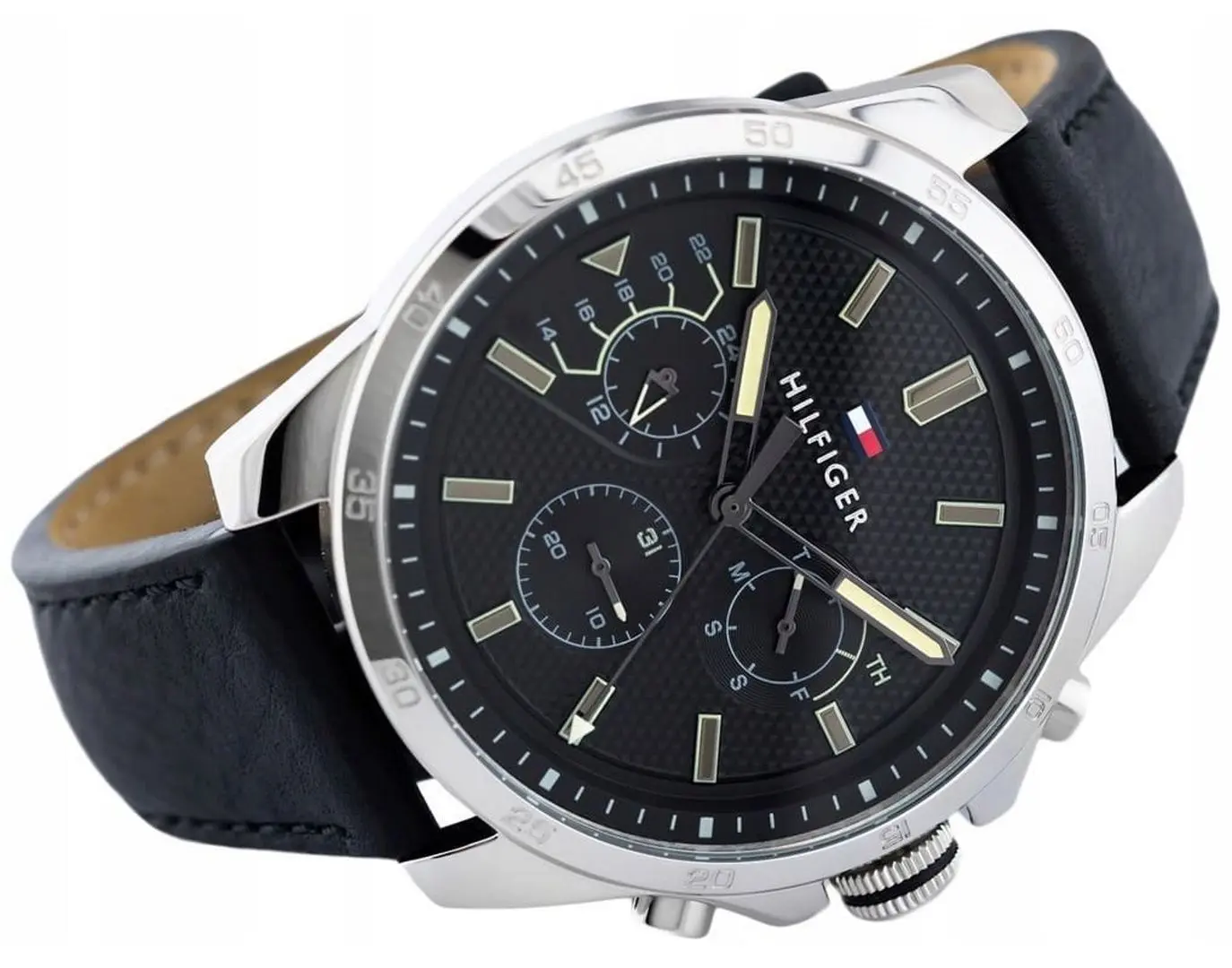 Наручные часы Tommy Hilfiger Decker 1791563 (Black/Silver) - 3