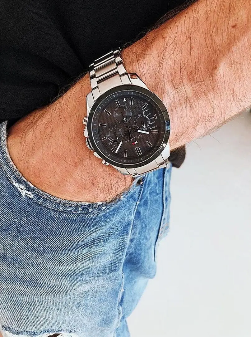 Наручные часы Tommy Hilfiger Decker 1791564 (Silver/Black) - 5