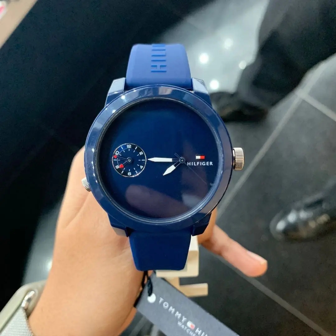 Наручные часы Tommy Hilfiger Denim 1791325 (Blue) - 7