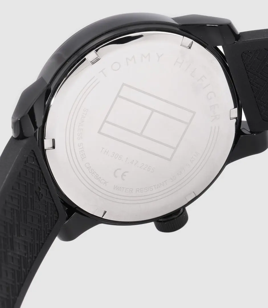 Ceas de mana Tommy Hilfiger Denim 1791382 (Black) - 3