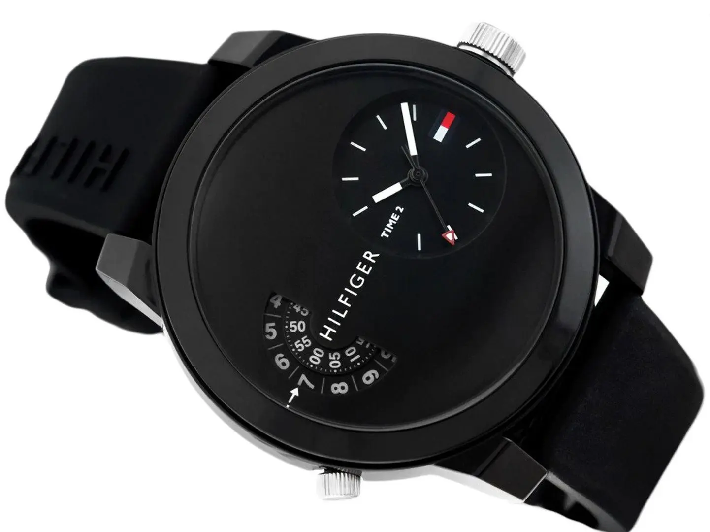 Ceas de mana Tommy Hilfiger Denim 1791479 (Black) - 4