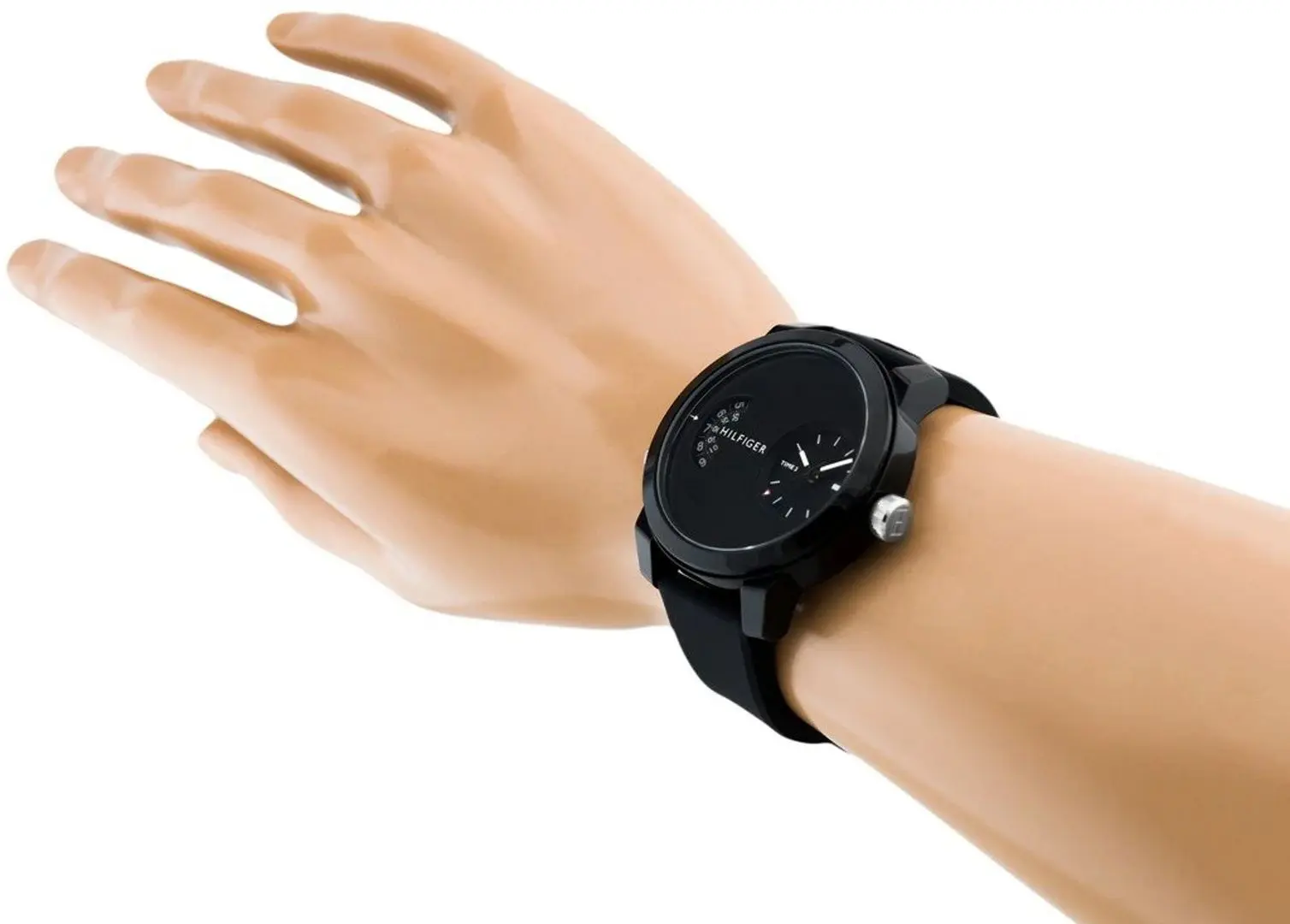 Ceas de mana Tommy Hilfiger Denim 1791479 (Black) - 6