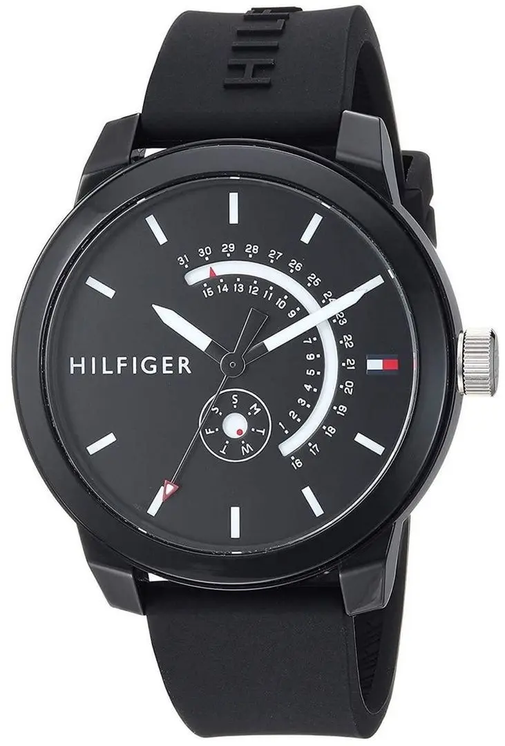 Ceas de mana Tommy Hilfiger Denim 1791483 (Black) - 2