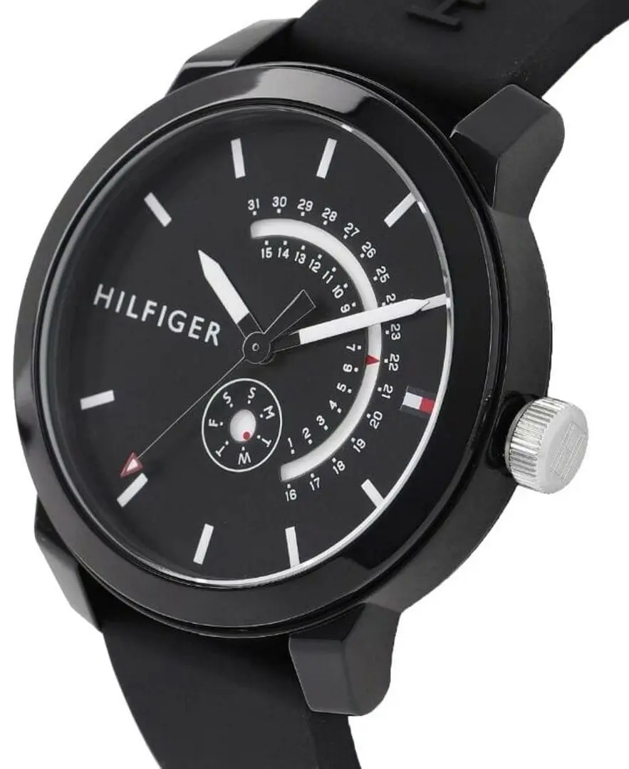 Ceas de mana Tommy Hilfiger Denim 1791483 (Black) - 3