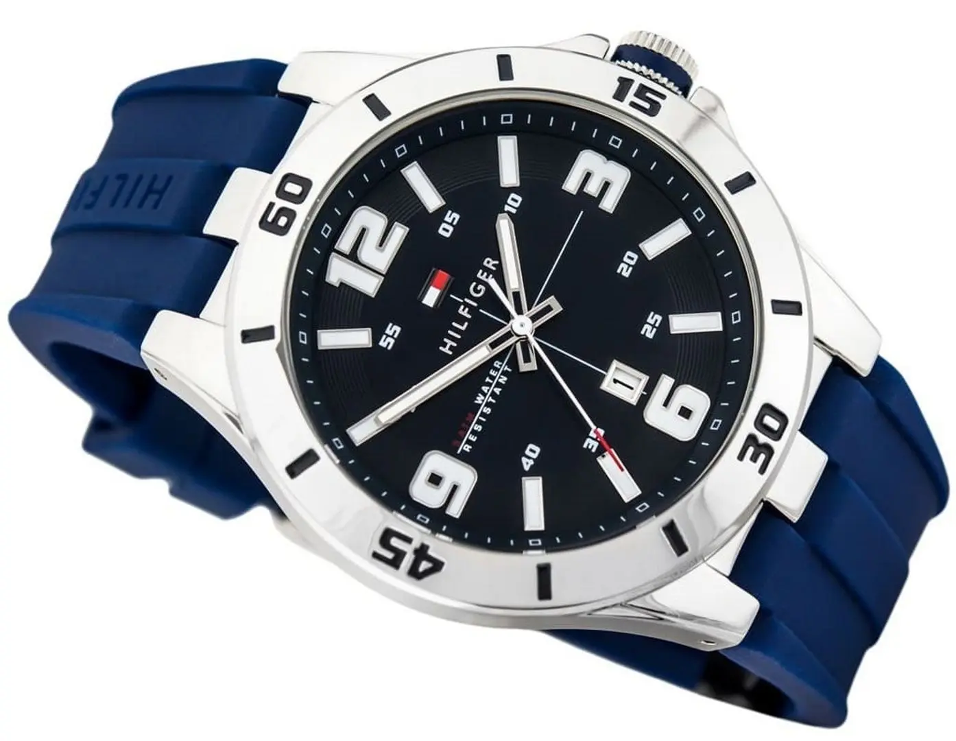 Наручные часы Tommy Hilfiger Drew 1791062 (Blue/Silver) - 4
