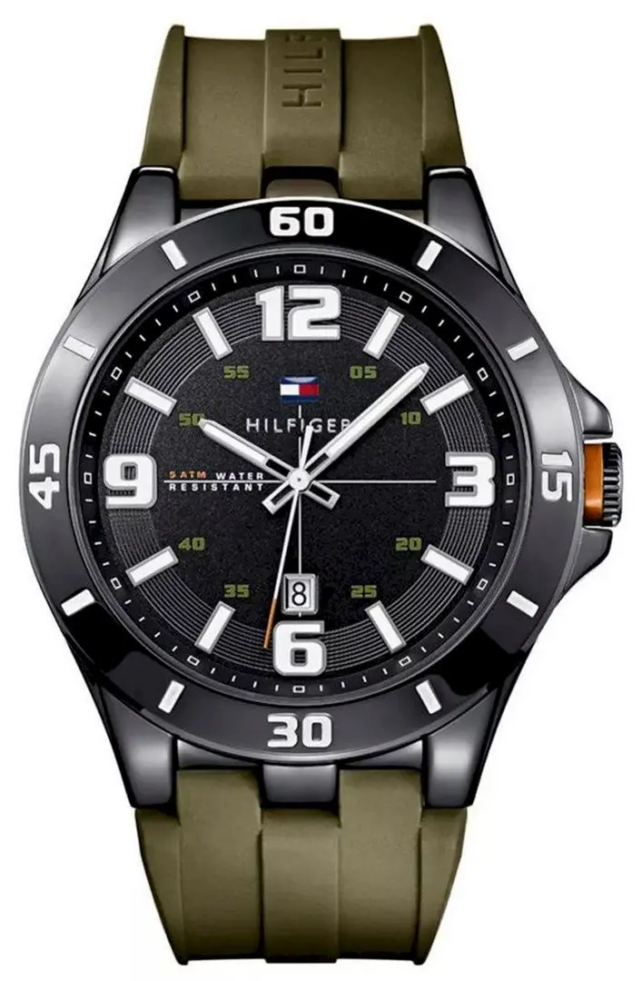 Наручные часы Tommy Hilfiger Drew 1791065 (Green/Black) - 2