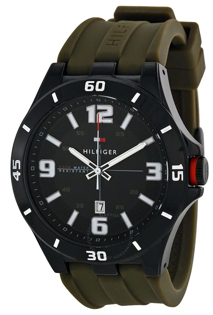 Наручные часы Tommy Hilfiger Drew 1791065 (Green/Black) - 3