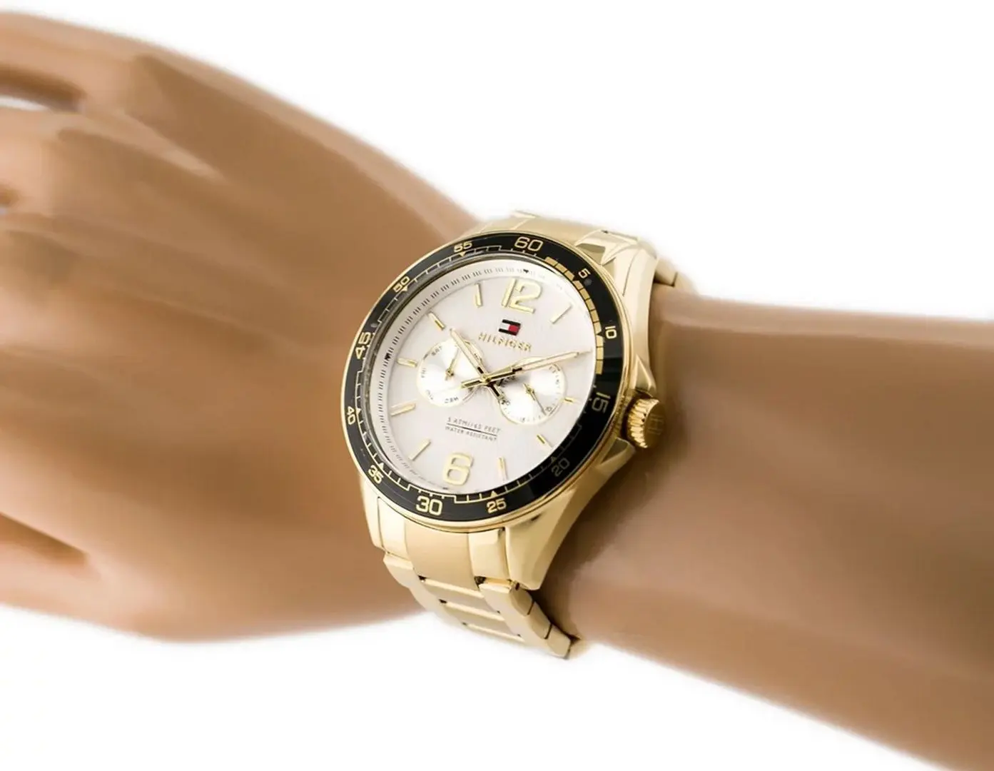 Ceas de mana Tommy Hilfiger Erik 1791365 (Gold/Black) - 6