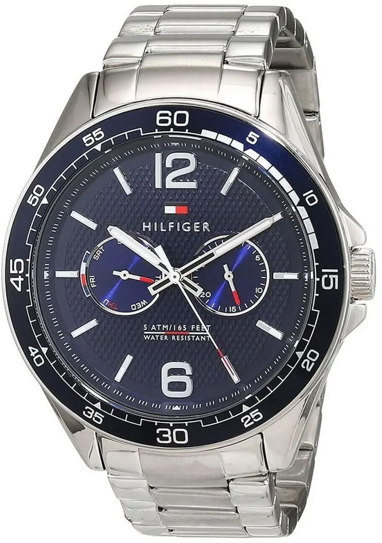 Наручные часы Tommy Hilfiger Erik 1791366 (Silver/Blue) - 2
