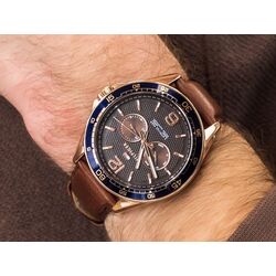 Ceas de mana Tommy Hilfiger Erik 1791367 (Brown/Rose Gold) Thumb
