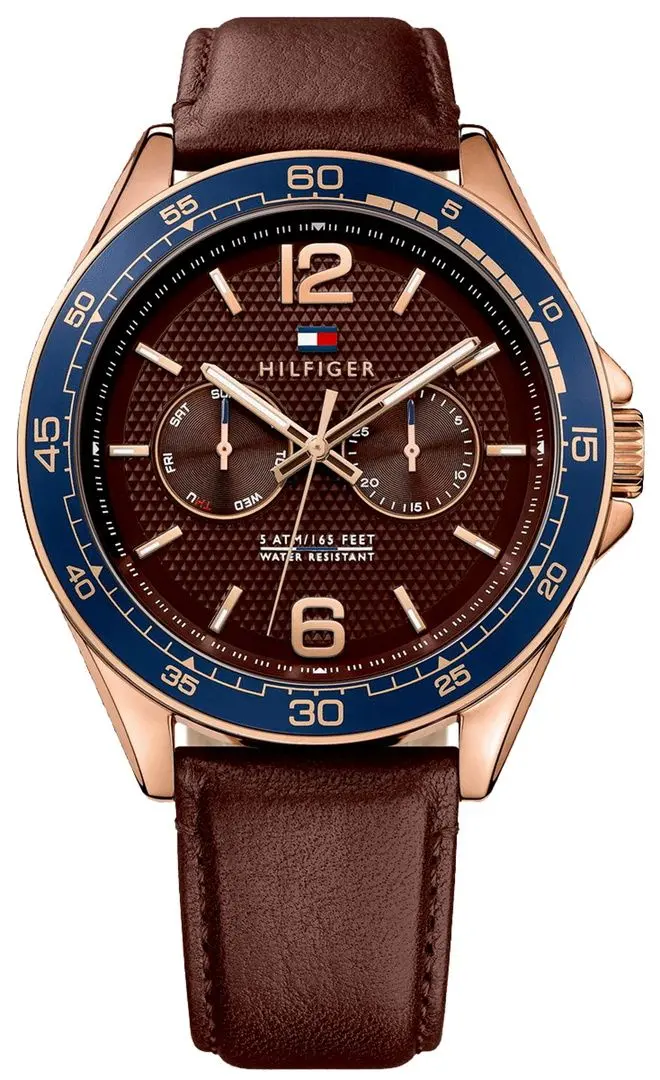 Ceas de mana Tommy Hilfiger Erik 1791367 (Brown/Rose Gold)
