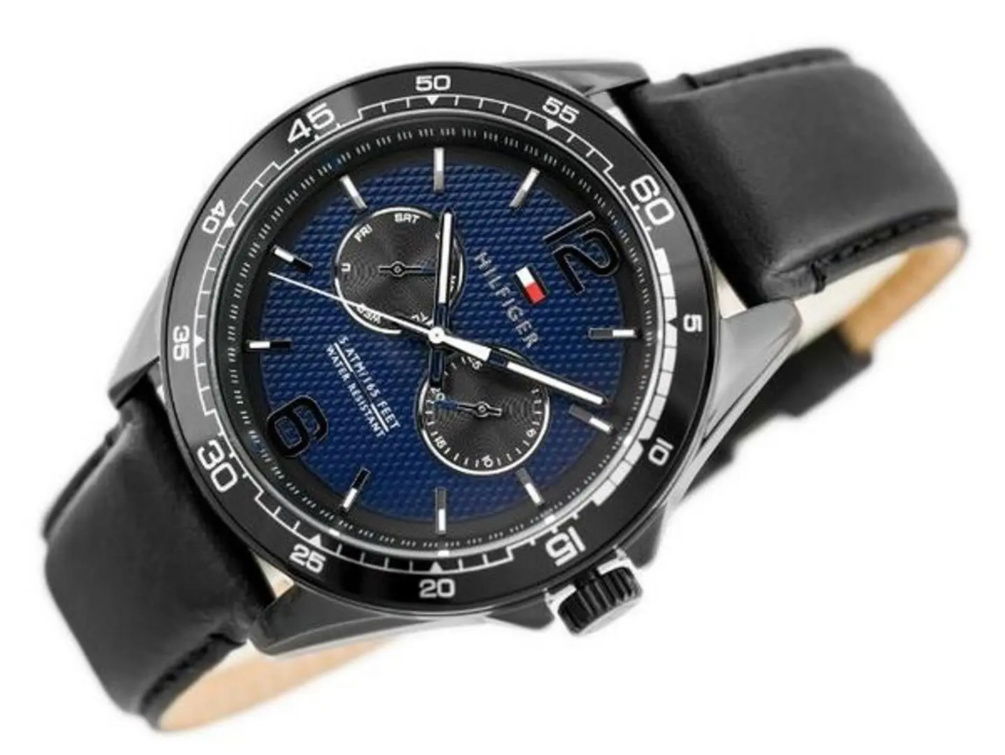 Ceas de mana Tommy Hilfiger Erik 1791368 (Black) - 3