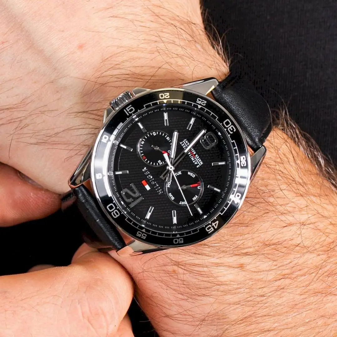 Наручные часы Tommy Hilfiger Erik 1791369 (Black/Silver) - 4