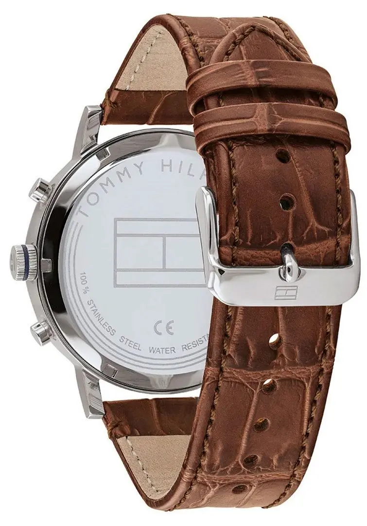 Наручные часы Tommy Hilfiger Evan 1710393 (Brown/Silver) - 3