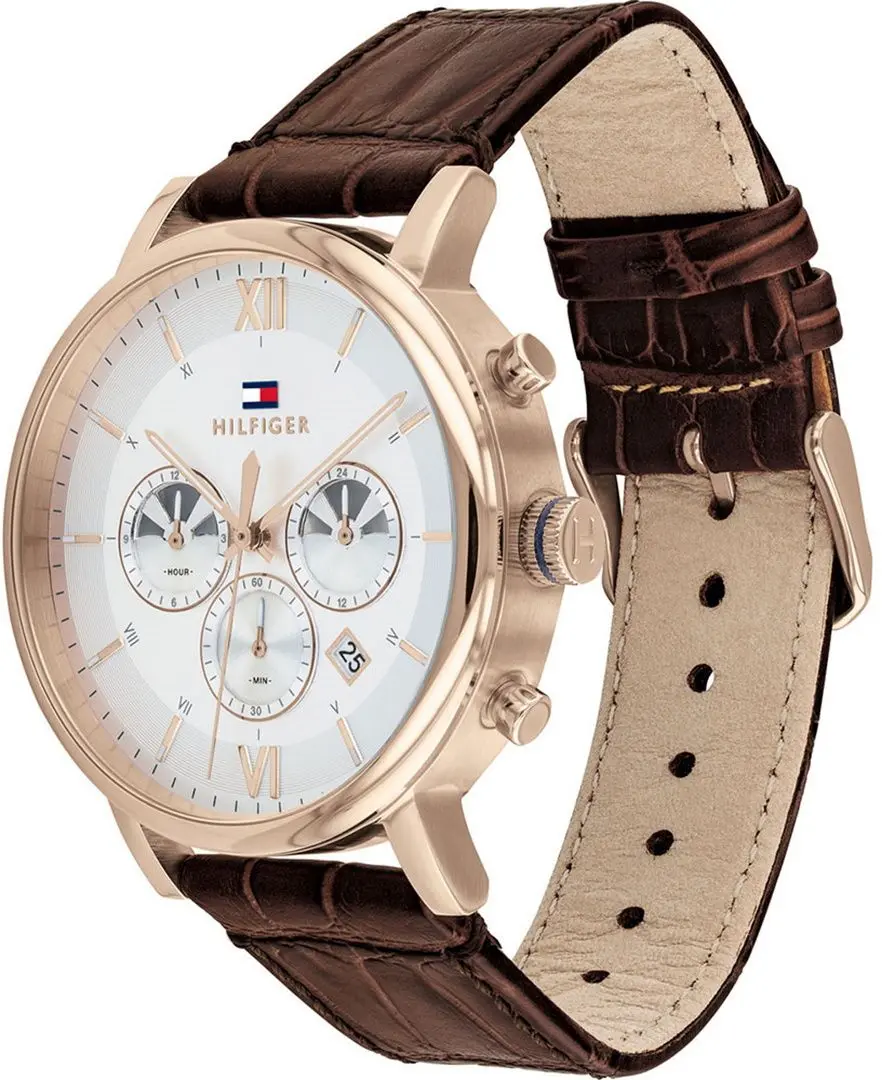 Наручные часы Tommy Hilfiger Evan 1710394 (Brown/Rose Gold) - 2