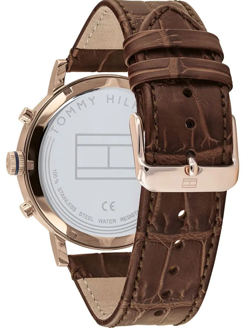 Наручные часы Tommy Hilfiger Evan 1710394 (Brown/Rose Gold) - 3