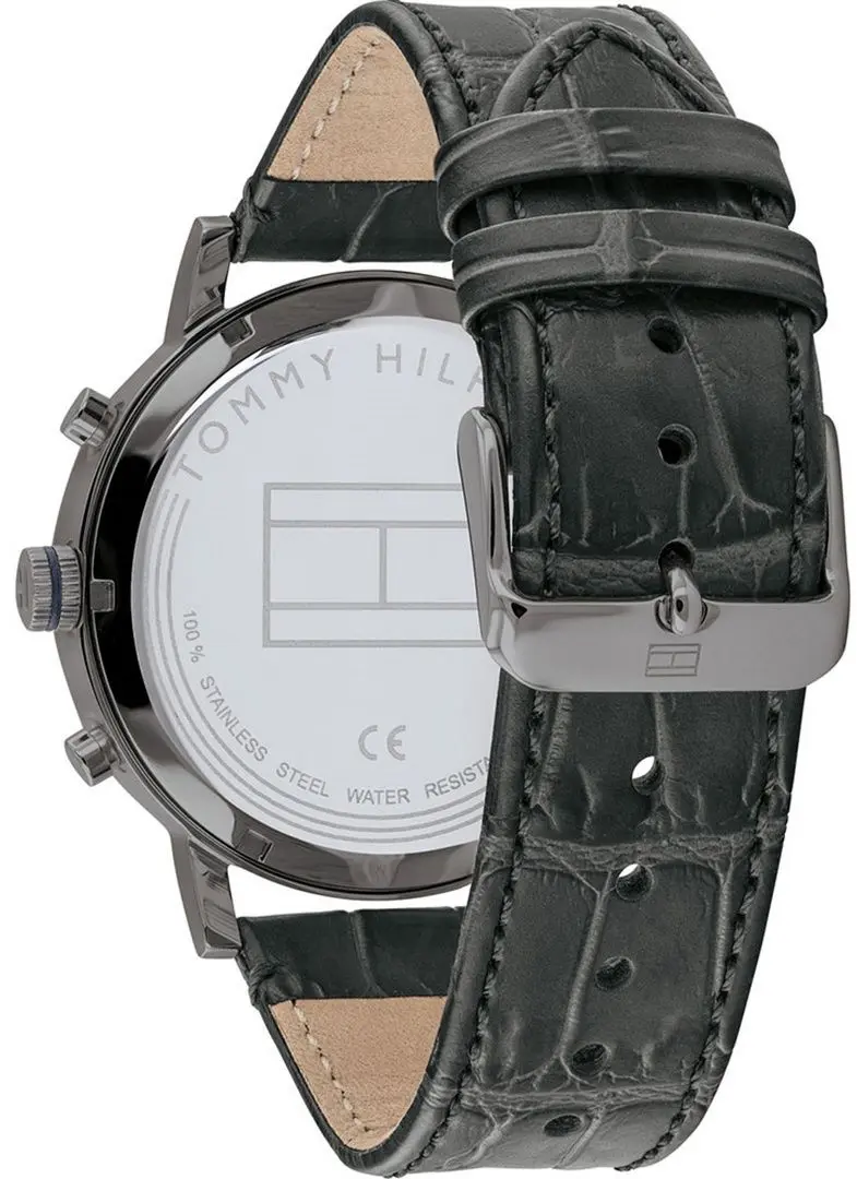 Ceas de mana Tommy Hilfiger Evan 1710395 (Black/Grey) - 3