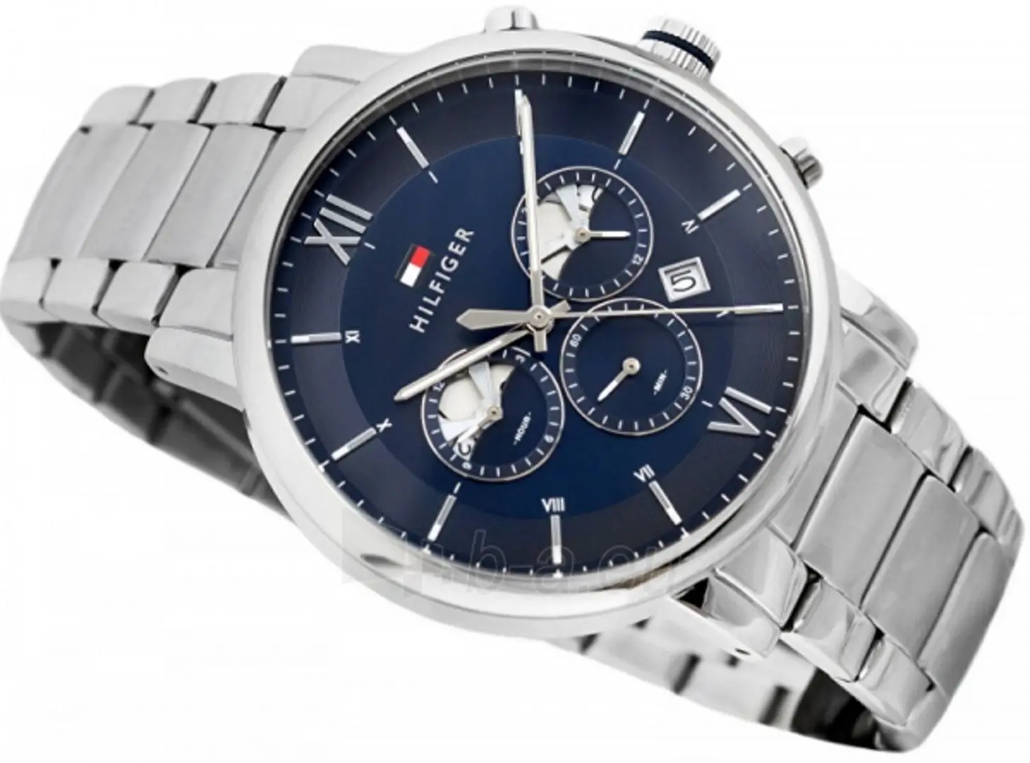 Наручные часы Tommy Hilfiger Evan 1710409 (Silver/Blue) - 2