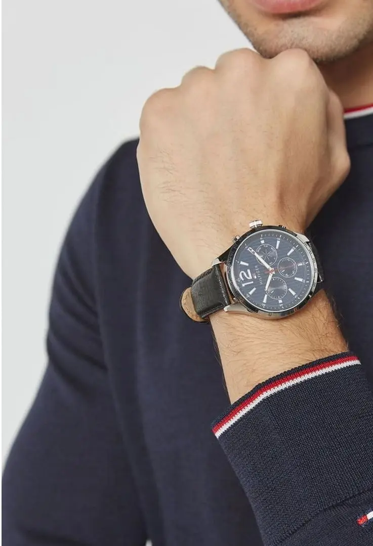 Наручные часы Tommy Hilfiger Gavin 1791468 (Black/Silver) - 4