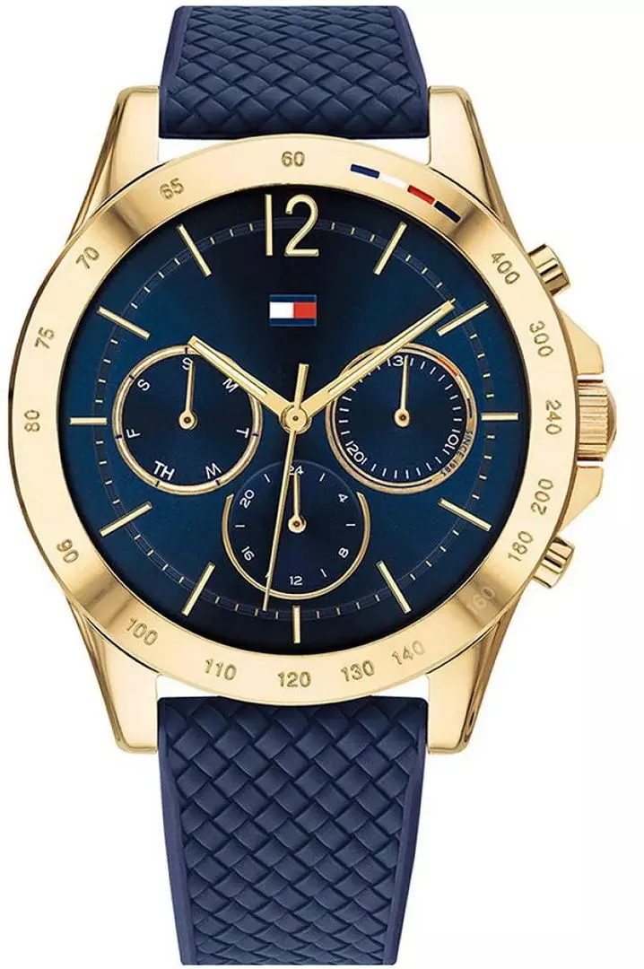 Ceas de mana Tommy Hilfiger Haven 1782198 (Blue/Gold)