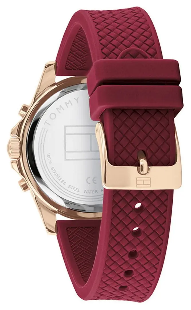 Наручные часы Tommy Hilfiger Haven 1782200 (Bordeaux/Rose Gold) - 3