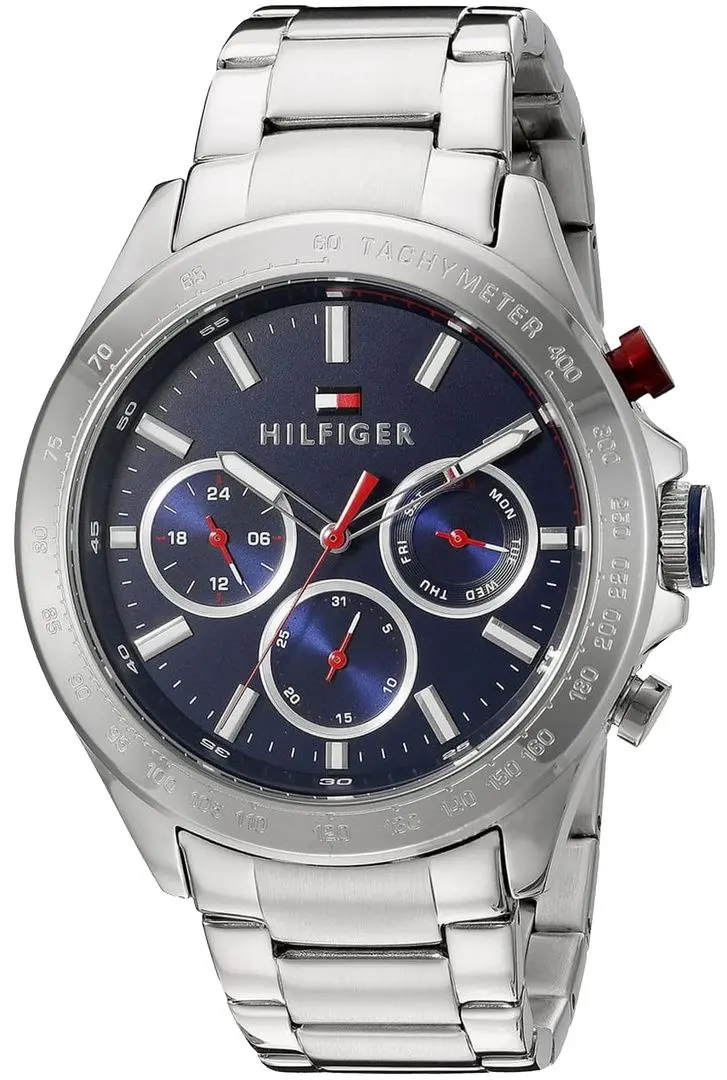 Наручные часы Tommy Hilfiger Hudson 1791228 (Silver/Blue) - 2