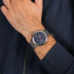 Наручные часы Tommy Hilfiger Hudson 1791228 (Silver/Blue) Thumb