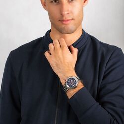 Наручные часы Tommy Hilfiger Hudson 1791228 (Silver/Blue) Thumb