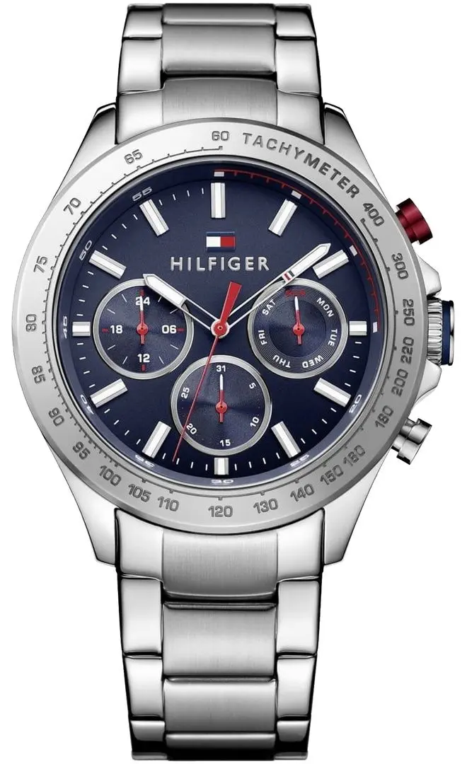 Наручные часы Tommy Hilfiger Hudson 1791228 (Silver/Blue)