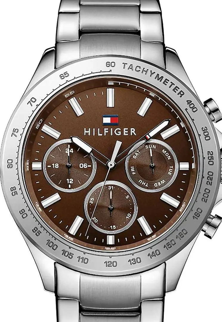 Наручные часы Tommy Hilfiger Hudson 1791229 (Silver/Brown) - 3