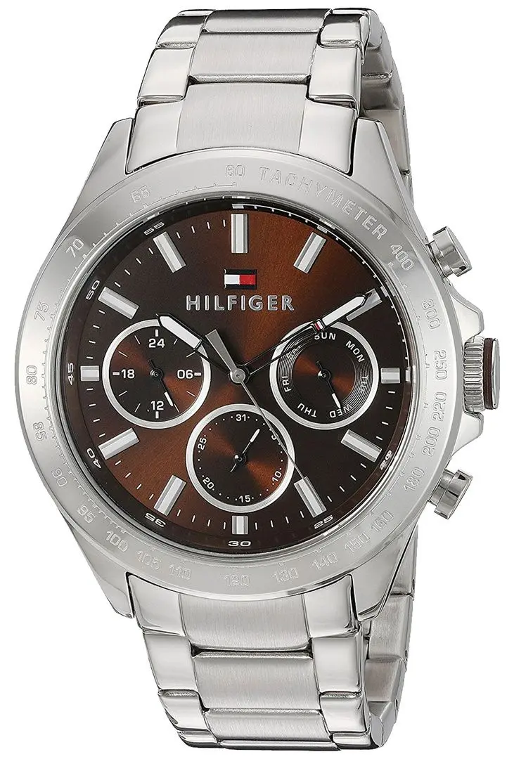 Наручные часы Tommy Hilfiger Hudson 1791229 (Silver/Brown)
