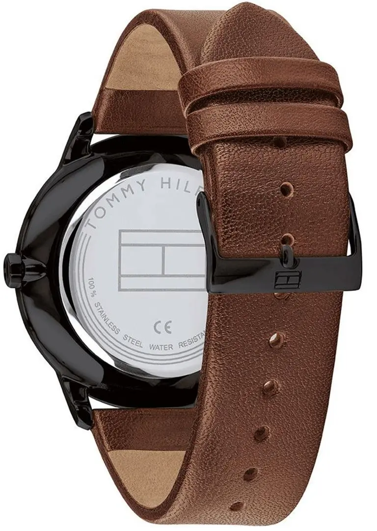 Ceas de mana Tommy Hilfiger Hunter 1791604 (Brown/Black) - 3