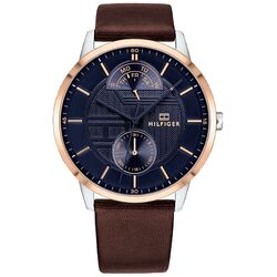 Ceas de mana Tommy Hilfiger Hunter 1791605 (Brown/Rose Gold)