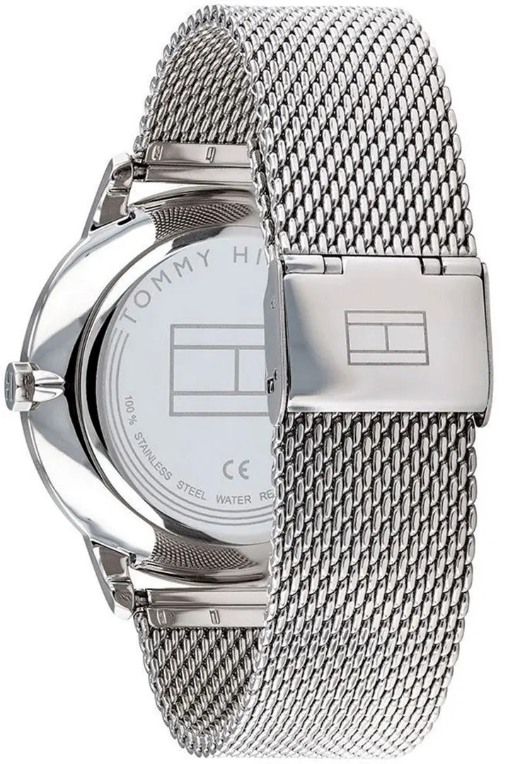 Ceas de mana Tommy Hilfiger Hunter 1791610 (Silver/Black) - 3