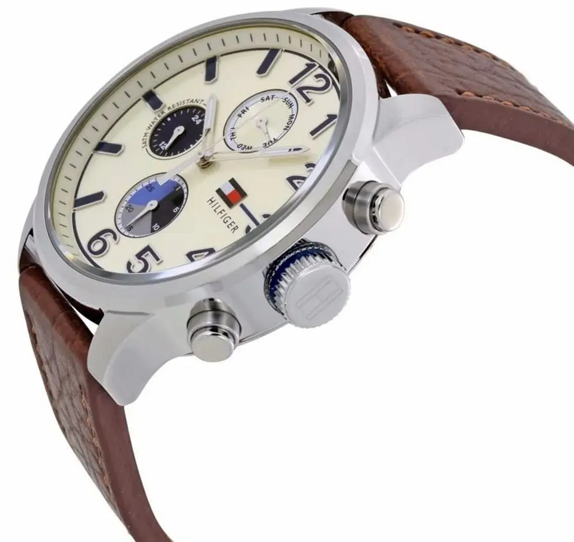 Наручные часы Tommy Hilfiger Jackson 1791239 (Beige/Silver) - 4