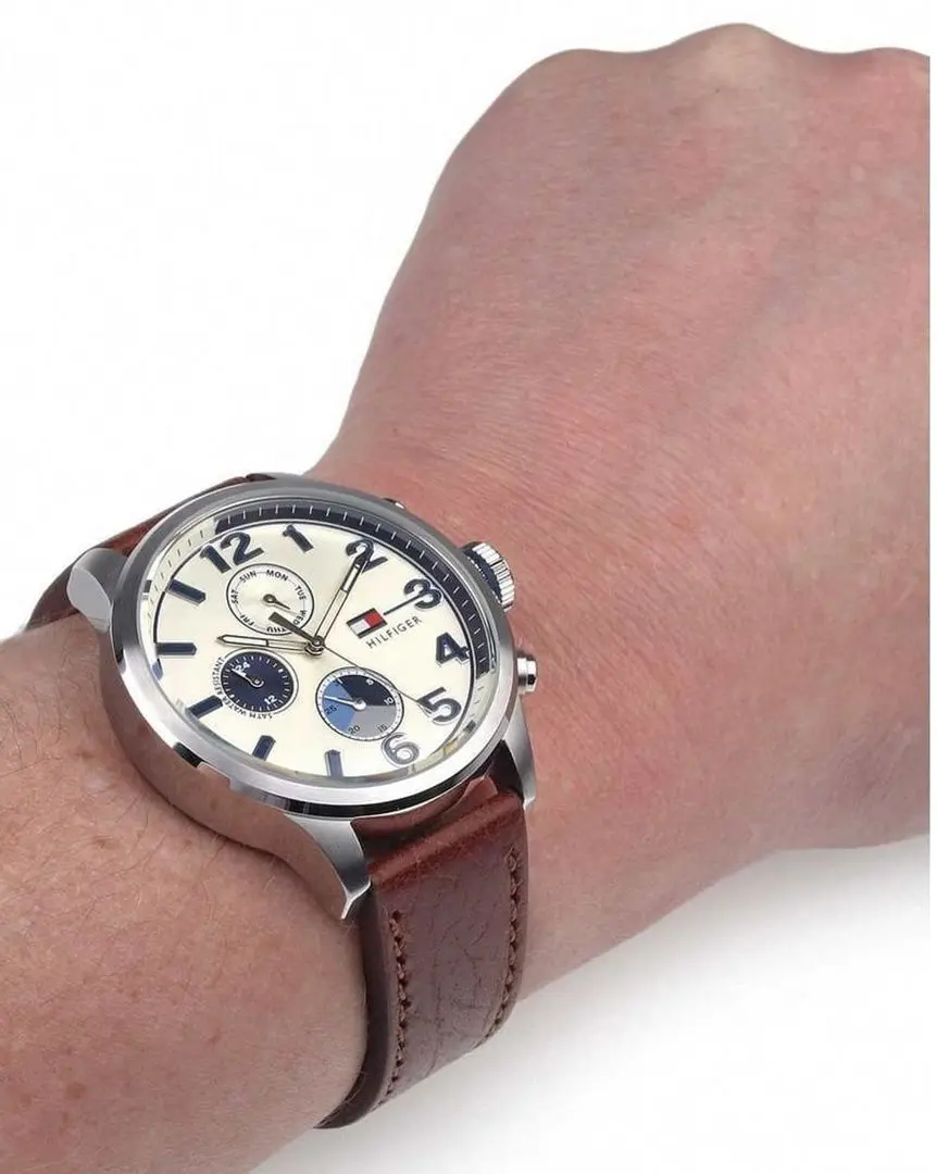 Наручные часы Tommy Hilfiger Jackson 1791239 (Beige/Silver) - 6
