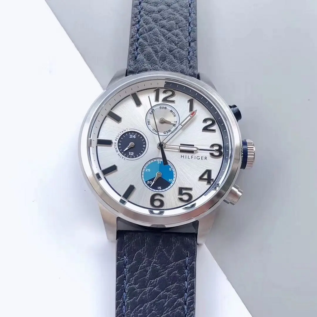 Наручные часы Tommy Hilfiger Jackson 1791240 (Blue/Silver) - 3