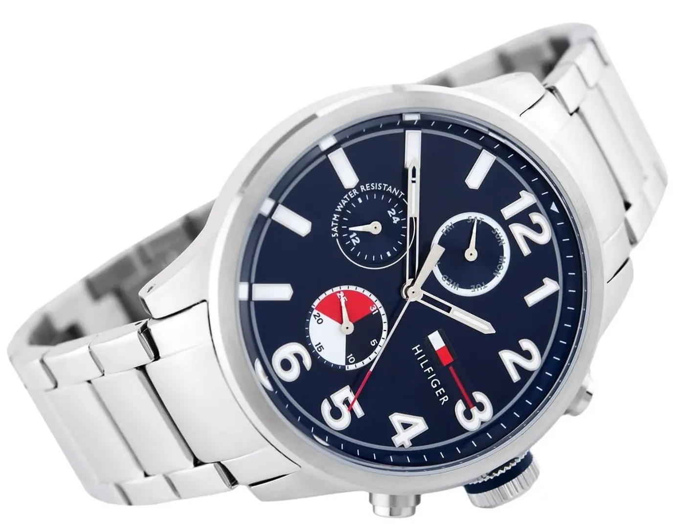 Наручные часы Tommy Hilfiger Jackson 1791242 (Silver/Blue) - 4