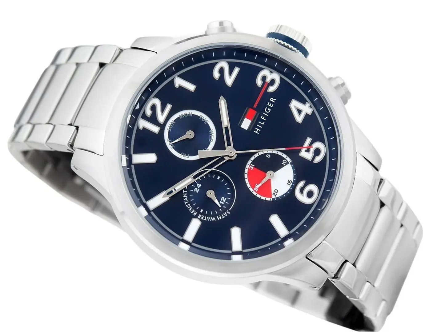 Наручные часы Tommy Hilfiger Jackson 1791242 (Silver/Blue) - 5