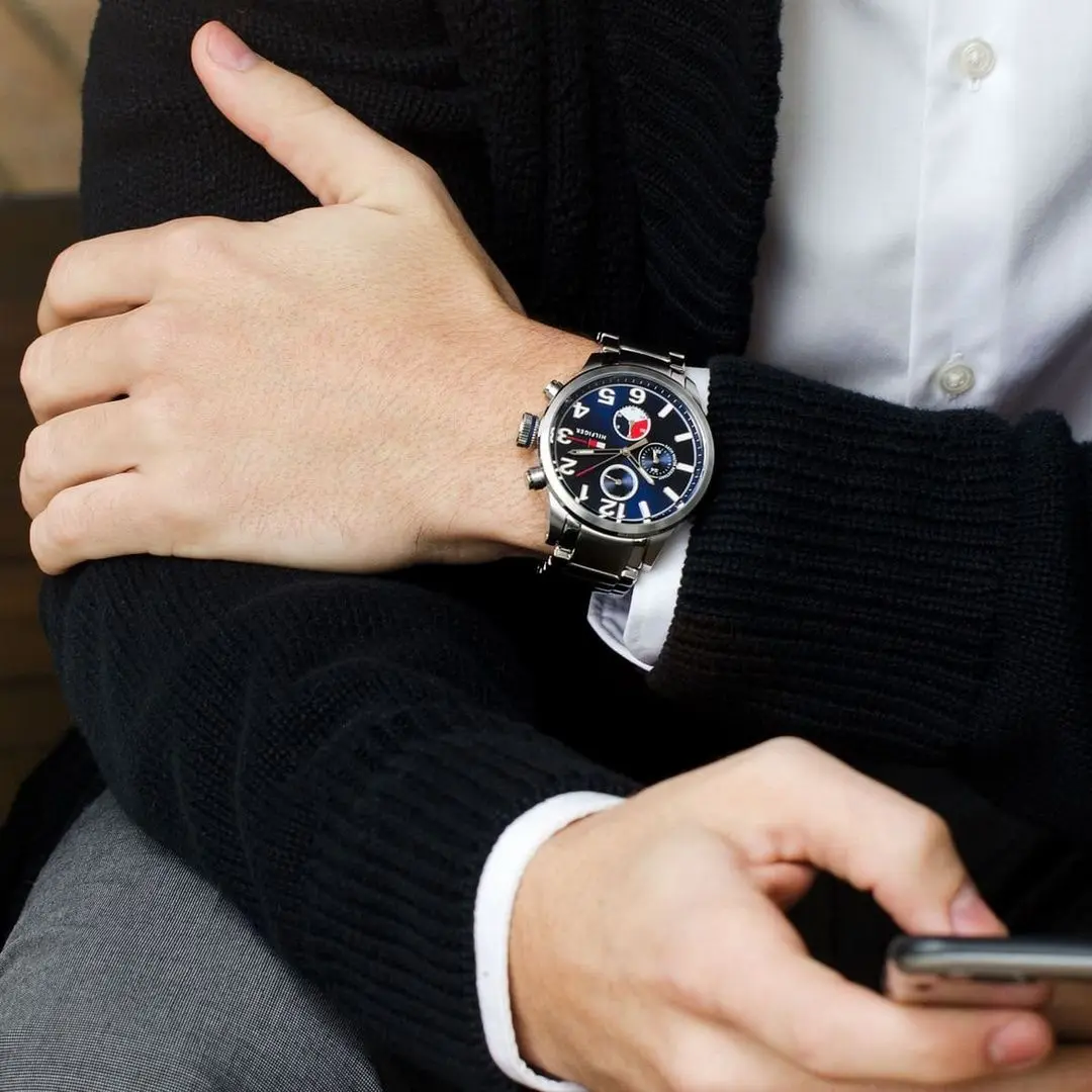 Наручные часы Tommy Hilfiger Jackson 1791242 (Silver/Blue) - 7