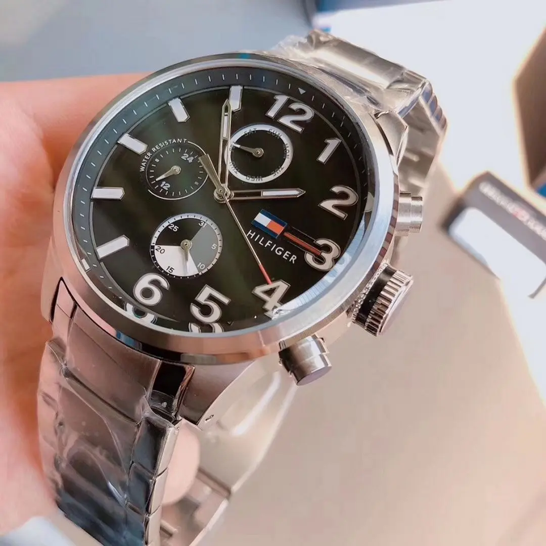 Наручные часы Tommy Hilfiger Jackson 1791243 (Silver/Black) - 3