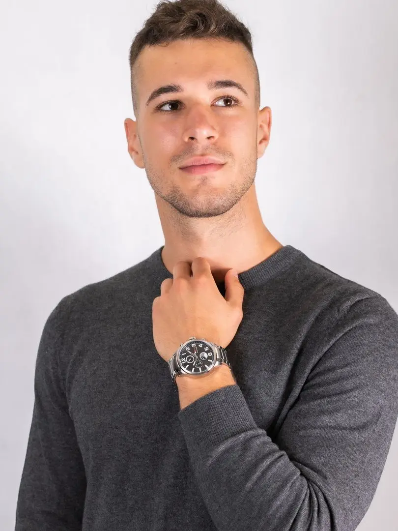 Наручные часы Tommy Hilfiger Jackson 1791243 (Silver/Black) - 4