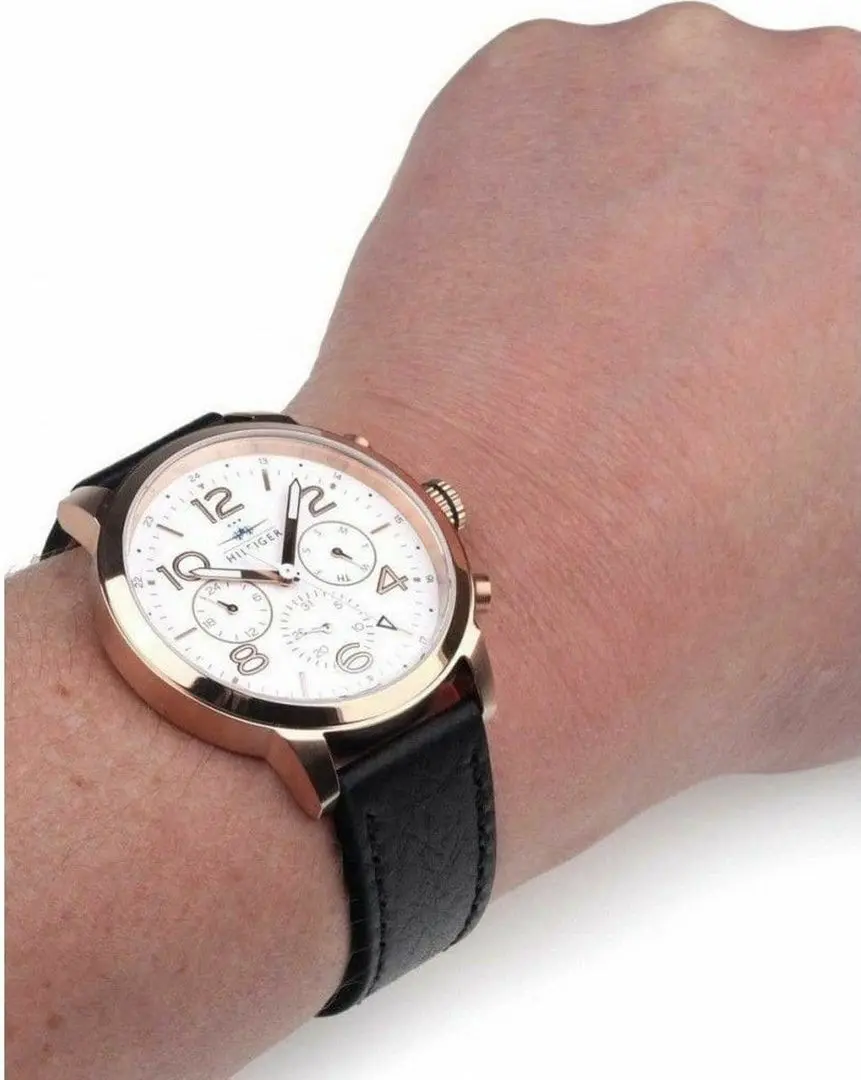 Наручные часы Tommy Hilfiger Jake 1791236 (Black/Rose Gold) - 7