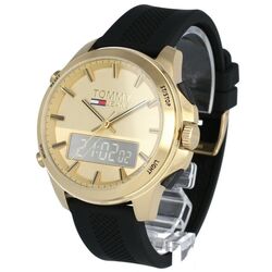 Ceas de mana Tommy Hilfiger Jeans 1791762 (Black/Gold) Thumb