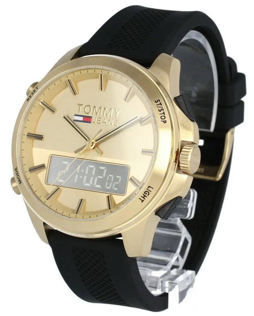 Ceas de mana Tommy Hilfiger Jeans 1791762 (Black/Gold) - 2