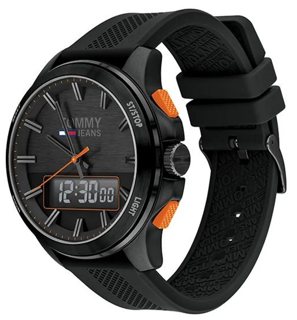 Ceas de mana Tommy Hilfiger Jeans 1791763 (Black) - 2