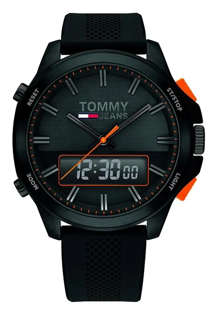 Ceas de mana Tommy Hilfiger Jeans 1791763 (Black)